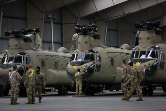 미군 부대[EPA 연합뉴스 자료 사진]